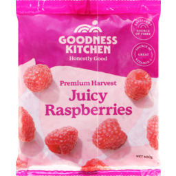 Photo of Goodness Kitchen Juicy Raspberry 400g