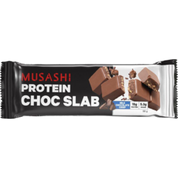 Photo of Musashi Milk Chocolate Crisp Protein Choc Slab