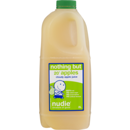 Photo of Nudie Nothing But Cloudy Apple Juice 2l 2l