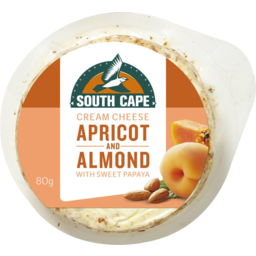 Photo of South Cape Apricot & Almond Cream Cheese 80g