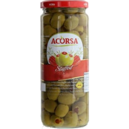 Photo of Acorsa Spanish Green Olives Stuffed With Minced Pimiento 350g