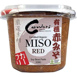 Photo of Carwari Organic Red Miso Soy Bean Paste 500gm