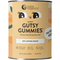 Photo of Nutra Organics Gutsy Gummies - Mango