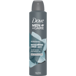 Photo of Dove Men+Care Antiperspirant Aerosol Deodorant Eucalyptus + Birch Refreshing 254 Ml 150g