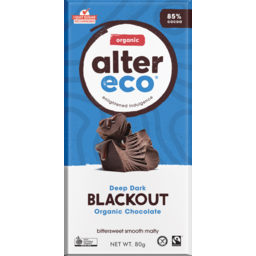 Photo of Alter Eco Chocolate Organic Super Blackout