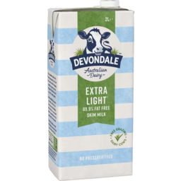 Photo of Devondale UHT Milk Skim Extra Light 2L
