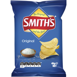Photo of Smiths Original Crinkle Cut Chips 45g
