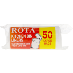 Photo of Rota Bin Liners Kitchen 50 Pack