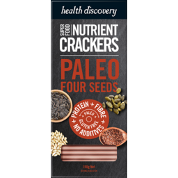 Photo of Health Discovery Nutrient Cracker Paleo Four Seeds 150g 150g