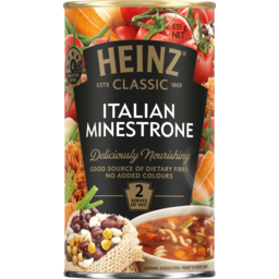 Photo of Heinz Soup Very Special Italian Minestrone 535g