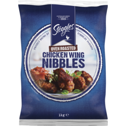 Photo of Steggles Chicken Wing Nibbles Oven Roasted 1kg 1kg