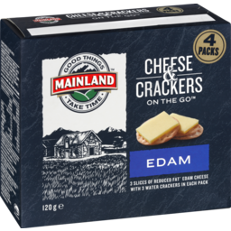 Photo of Mainland Cheese & Crackers Edam