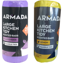 Photo of  Armada Large Kitchen Tidy Scented Bags 25 Pack