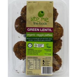 Photo of Bite Me Organic Green Lentil And Brown Rice Patties 225gm