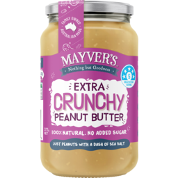 Photo of Mayver's Extra Crunchy Peanut Butter 375g 375g