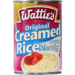 Photo of Watties Desserts Creamed Rice Vanilla 420g