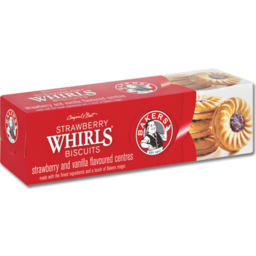 Photo of Bakers Strawberry Whirls Biscuit