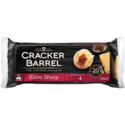 Photo of Cracker Barrel Cheese Extra Sharp Vintage 250gm