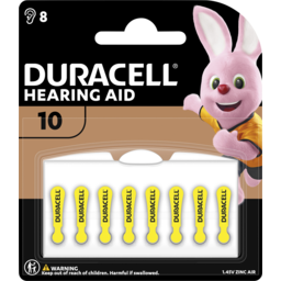 Photo of Duracell Hearing Aid Ha10 Batteries 8 Pack