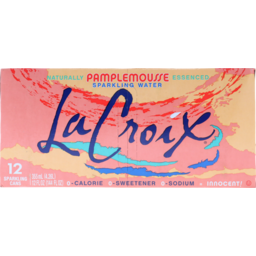 Photo of La Croix Flavoured Sparkling Water Grapefruit 12 Pack