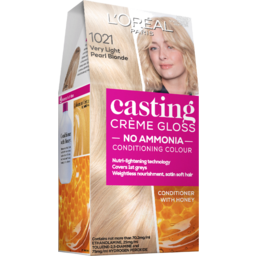 Photo of L'oréal Paris Casting Crème Gloss Semi-Permanent Hair Colour - 1021 Very Light Pearl Blonde (Ammonia Free)