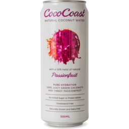 Photo of Cococoast Coconut & Passionfruit 500ml
