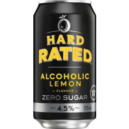 Photo of Hard Rated Zero Sugar 4.5% 375ml Can