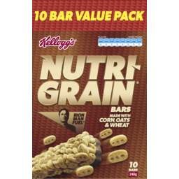 Photo of Kelloggs Nutri Grain Original Bars 10 Pack 240g