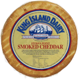 Photo of King Island Dairy Smoked Cheddar Kg
