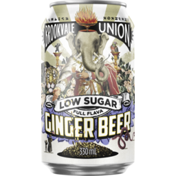 Photo of Brookvale Union Low Sugar Ginger Beer Can