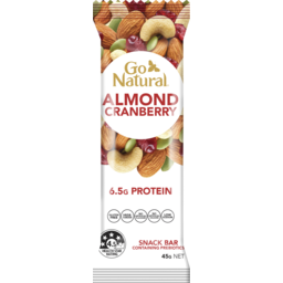 Photo of Go Natural Almond Cranberry Pepita Bar