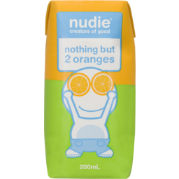 Photo of Nudie Nothing But 2 Oranges 200ml