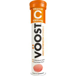 Photo of Voost Vitamin C 1000mg Blood Orange Flavour Effervescent Tablets 20 Pack