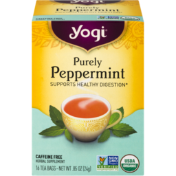 Photo of Yogi Purely Peppermint Tea Bags - 16 Ct