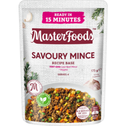 Photo of Masterfoods Savoury Mince Ready In 15 Minutes Recipe Base