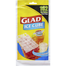Photo of Glad Ice Cube Bags 8 Pack