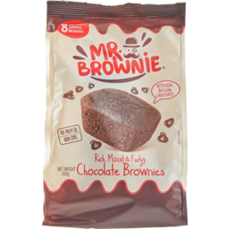 Photo of Mr Brownie Chocolate Brownies 200g