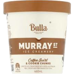 Photo of Bulla Ice Cream Murray St Coffee & Cookie 460ml