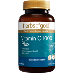 Photo of HERBS OF GOLD Vitamin C 1000 Plus 60 Tablets