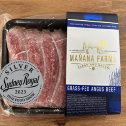 Photo of MANANA FARMS Grassfed Aberdeen Angus (Organic) Beef Paleo Sausages Per Kg