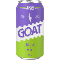 Photo of Mountain Goat Billy The Mid Session Ale Can
