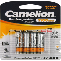 Photo of Nimh Aaa Rechargeable Pk-4 Camel