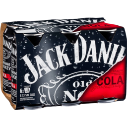 Photo of Jack Daniels & Cola Can 6 Pk