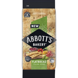 Photo of Abbott’S Bakery Abbotts Bakery Flatbread Italian Herbs 290g