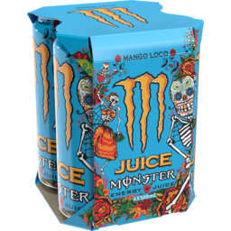 Photo of Monster Energy Drink Juice Mango Loco 4x500ml