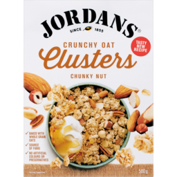Photo of Jordans Crunchy Oat Chunky Nut Clusters 500g
