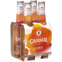 Photo of Vodka Cruiser Orange Passionfruit 4.6% 275ml 4 Pack
