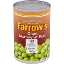 Photo of Farrows Peas Giant M/Fat#