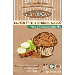 Photo of Yes You Can Gluten Free & Reduced Sugar Apple & Cinnamon Muffin Mix