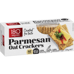 Photo of 180 Degrees Parmesan Oat Crackers 135 Gm 135g